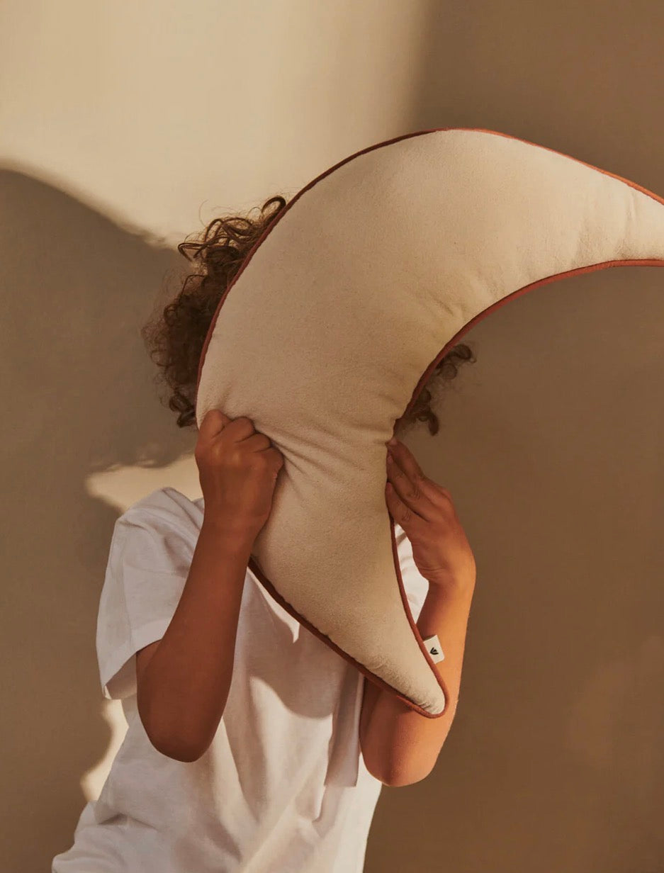 Moon Cushion - Undyed