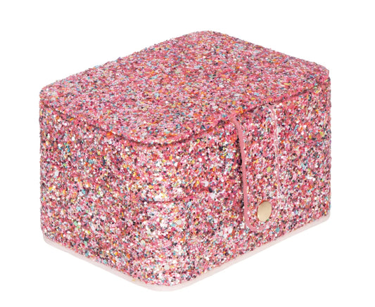 Confetti Glitter Jewellery Box - Pink
