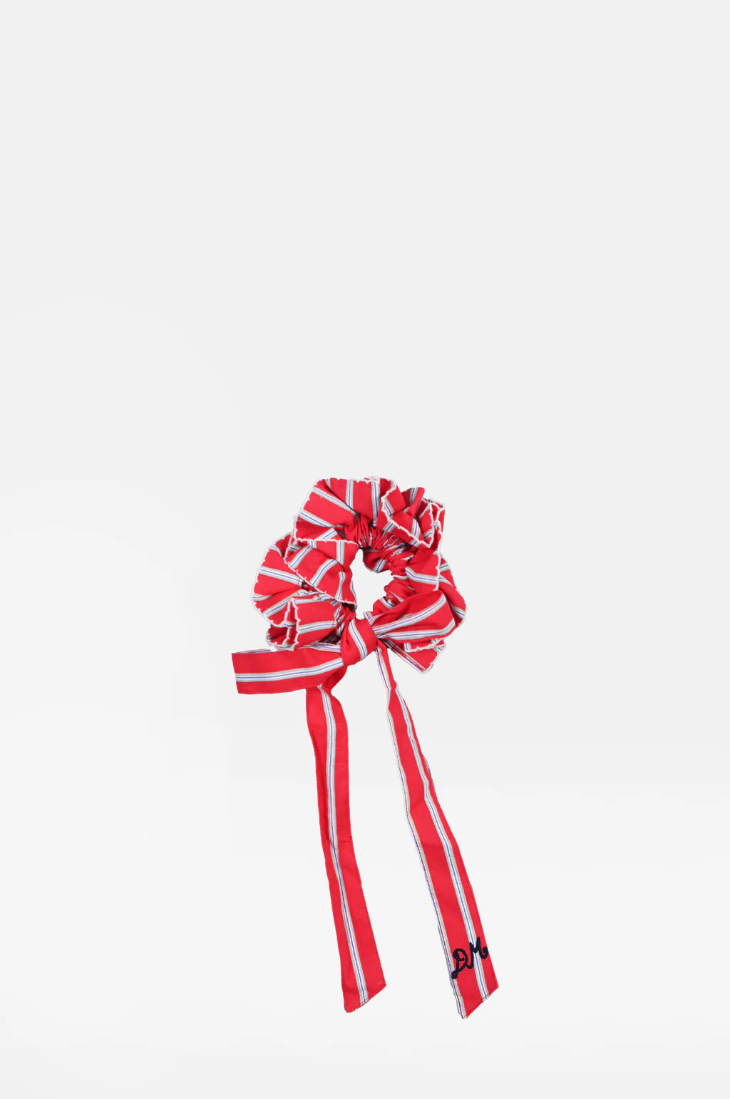 Garter Bun Wrap In Red Stripe