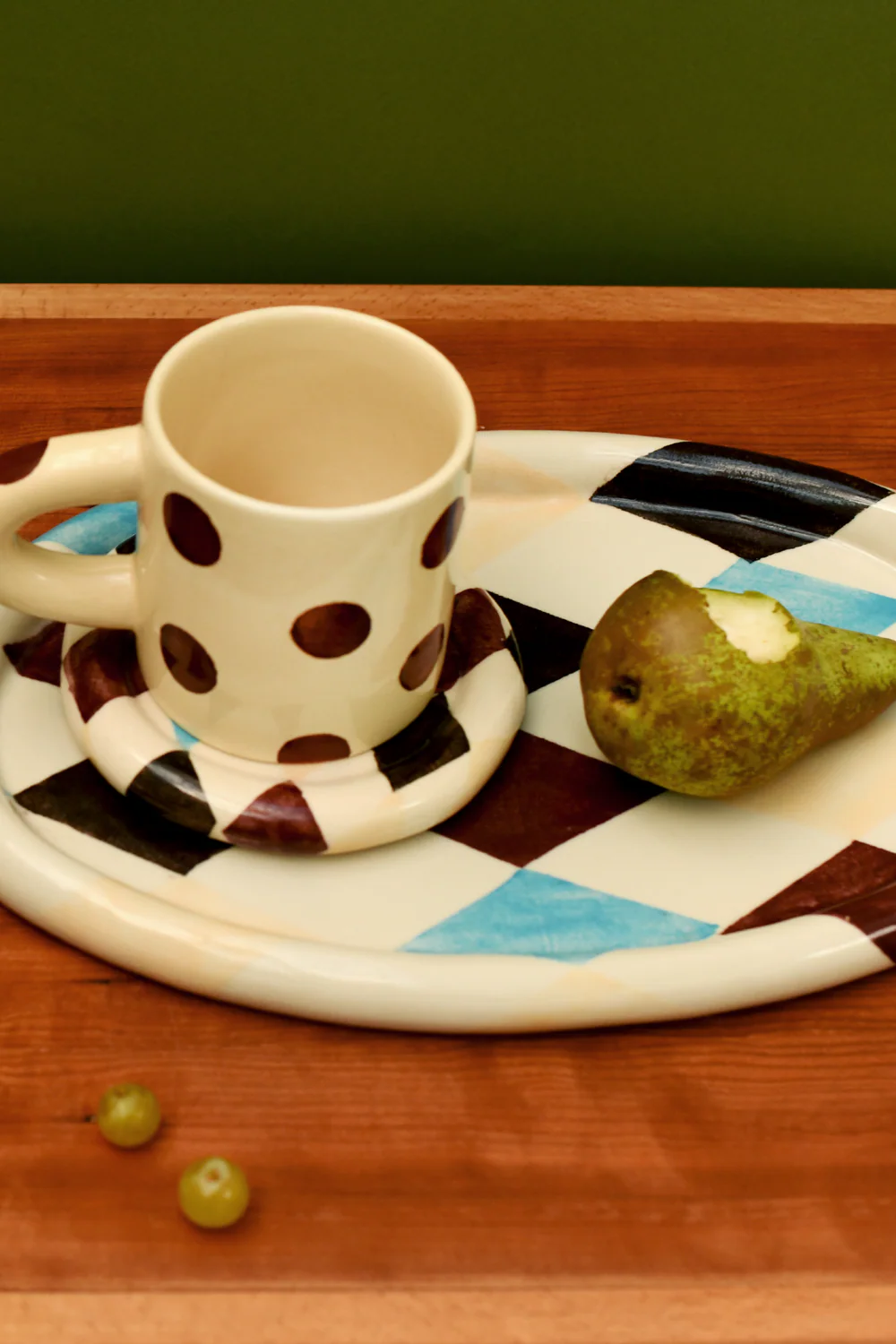 Chubby Serving Platter - Harlequin