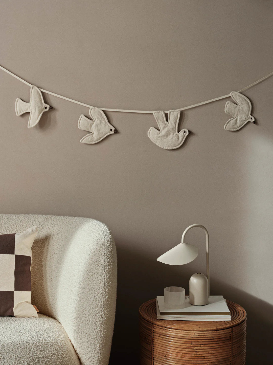 Swif Bird Garland- Undyed