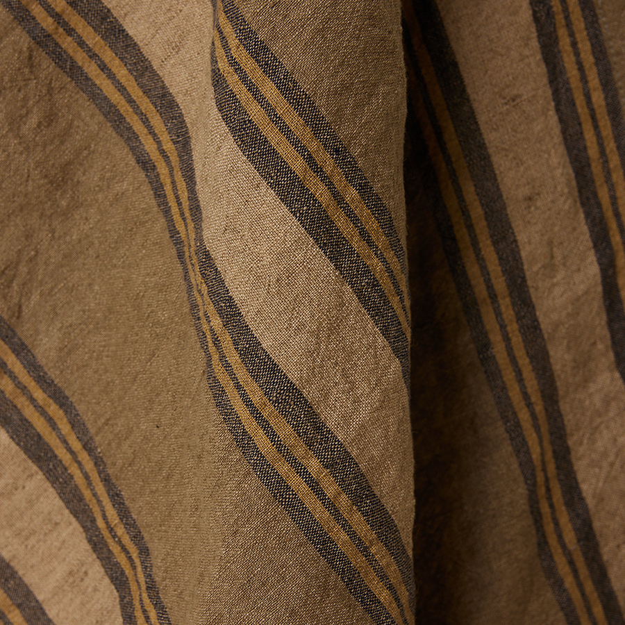 Vida Stripe Tea Towel - Sand/Cream