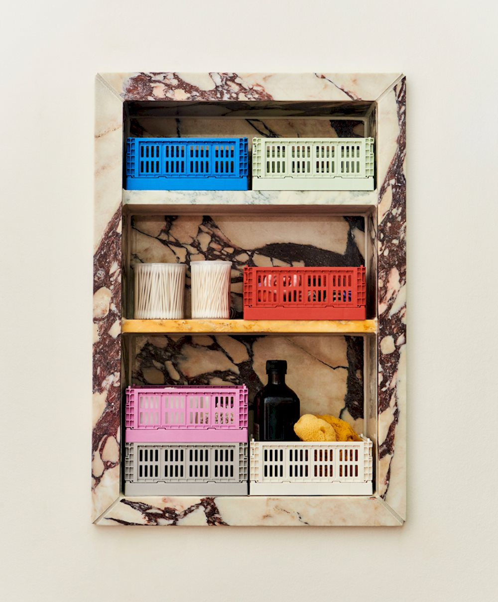 Colour Crate Mini Set Of 2 - Dark Mint