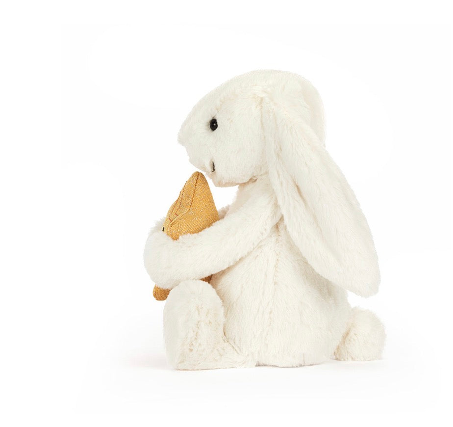Cream Bunny With Star