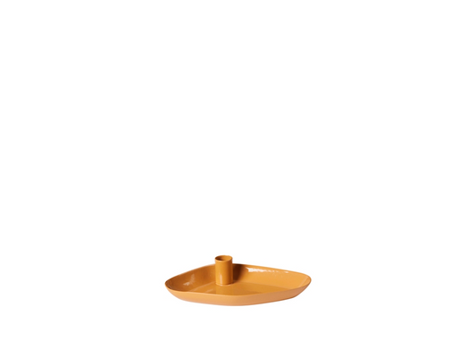 Mie Mini Candle Plate - Cinnamon  Sand