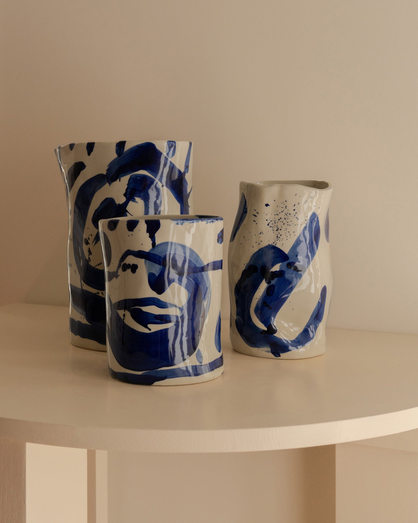 Vase Medium Blue Sophia