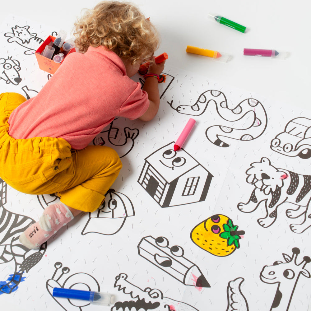 Giant Colouring Poster: My First Art Poster