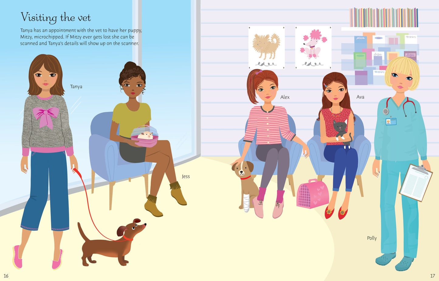 Sticker Dolly Dressing - Dogs & Puppies