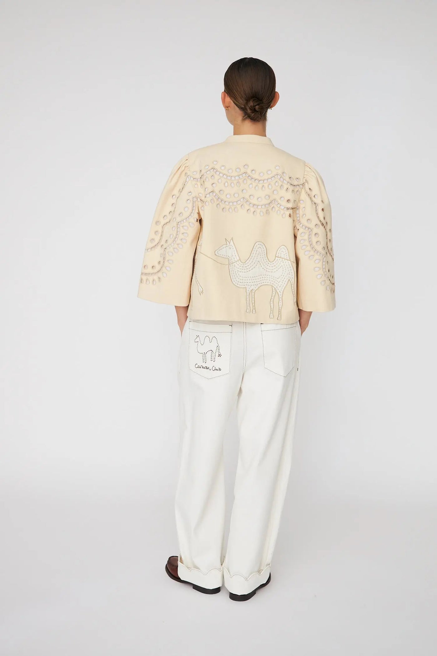 Embroidery Anglaise Jacket