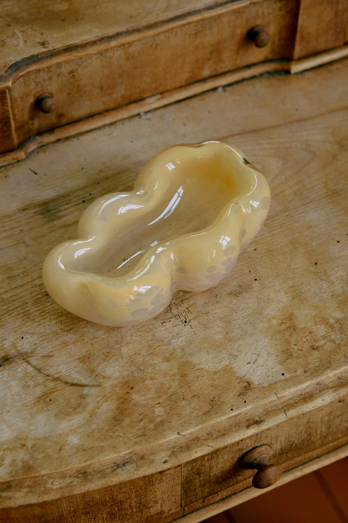 Bowl Glass Oyster