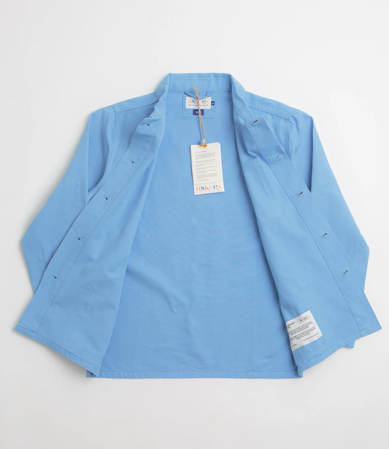 Buttoned Overshirt - Powder Blue