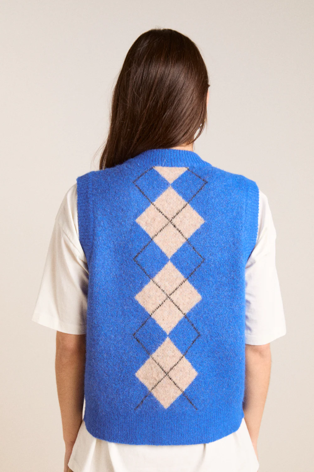 Aggie Argyle Vest
