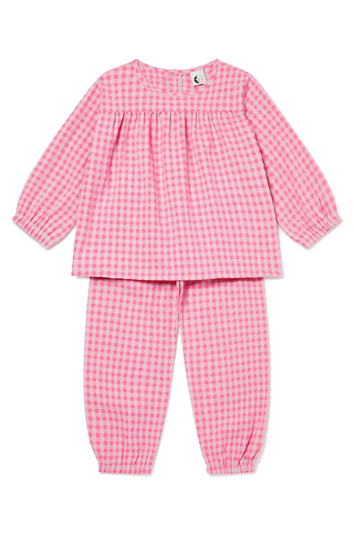 KIDS BALLOON SET | HOT PINK GINGHAM: 8-9 Years