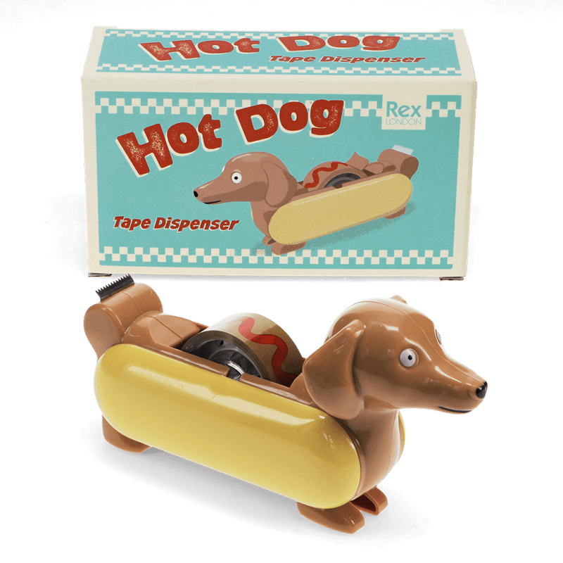 Tape Dispenser - Hot Dog