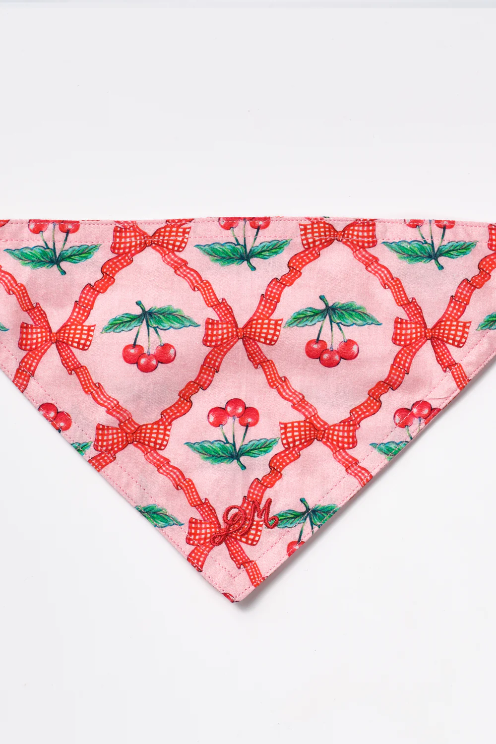 Pet Neckerchief - Cherry