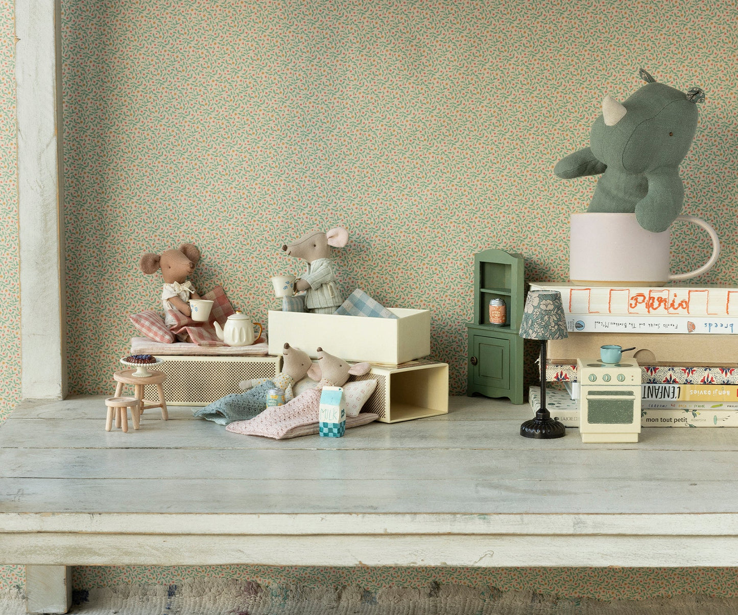 Little Sister Mouse In Matchbox