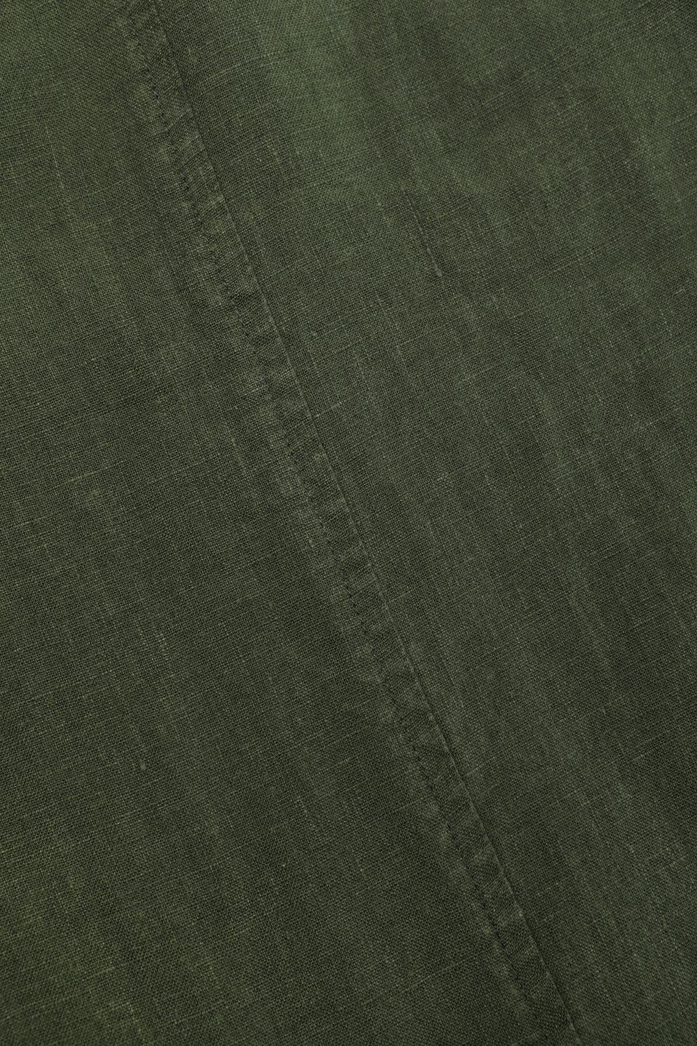 Basic Linen Trousers - Hunter Green