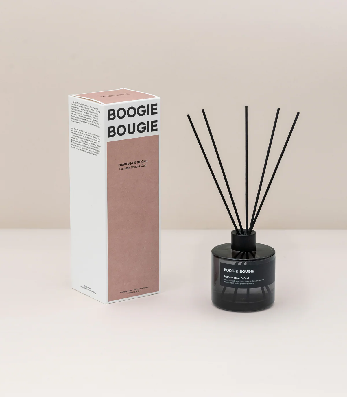 Damask Rose & Oud - Fragrance Sticks 200ml