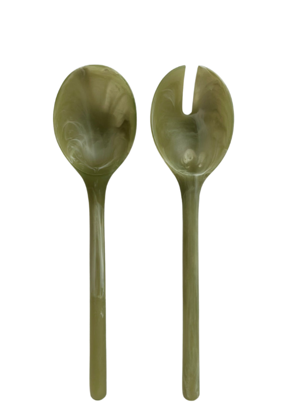 Salad Servers - Olive