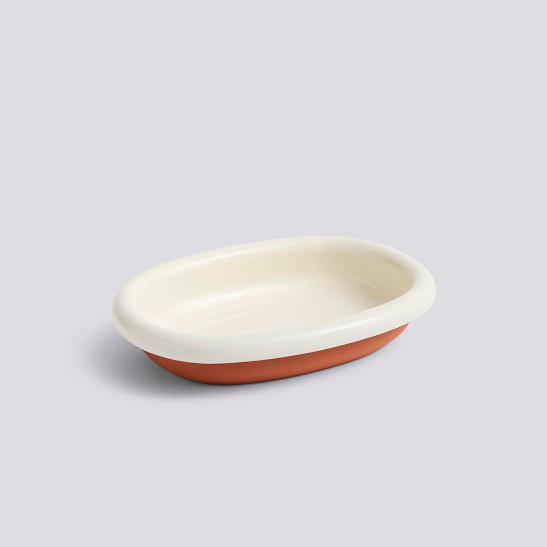 Barro Oval Dish - Small Off White