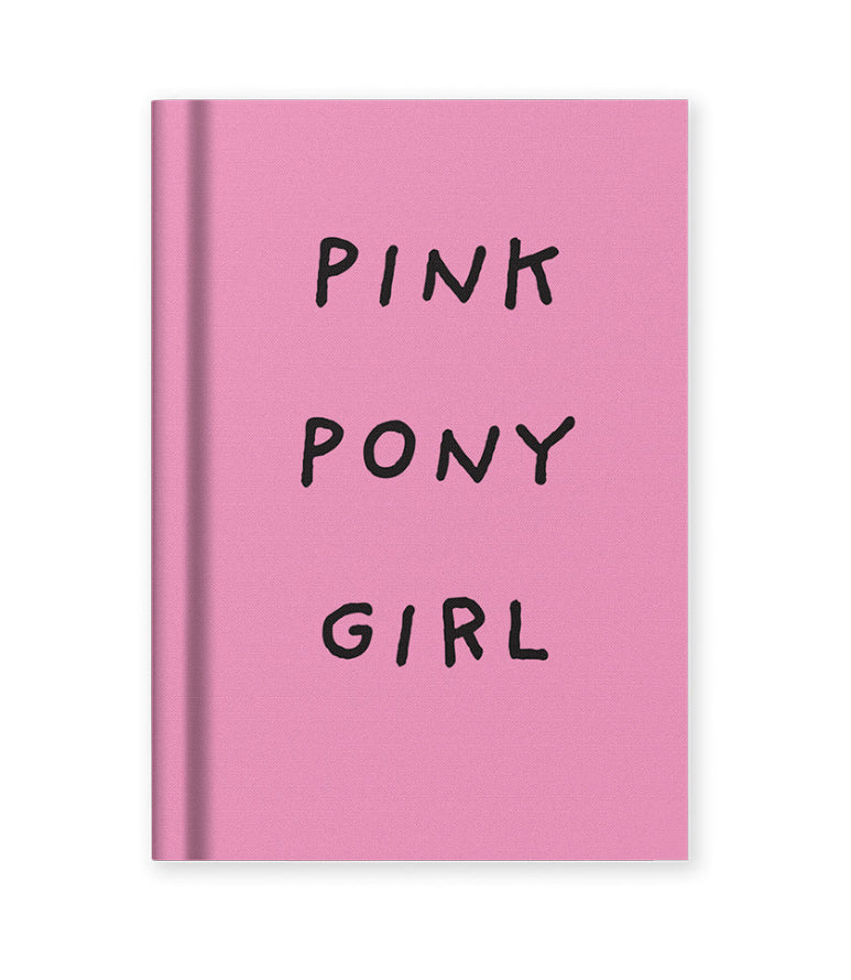 Pink Pony Girl Mini Notebook