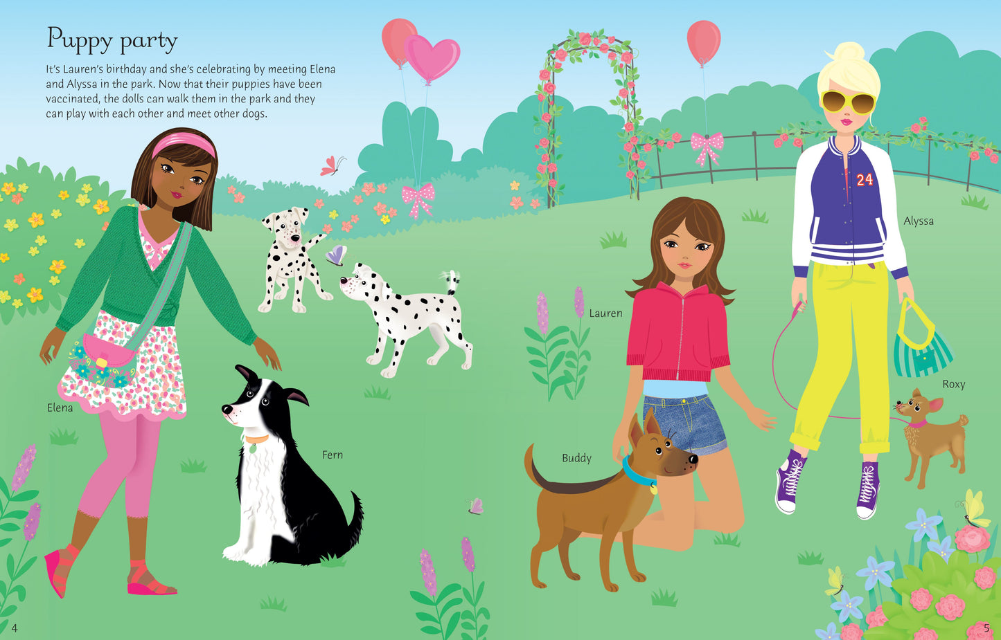 Sticker Dolly Dressing - Dogs & Puppies