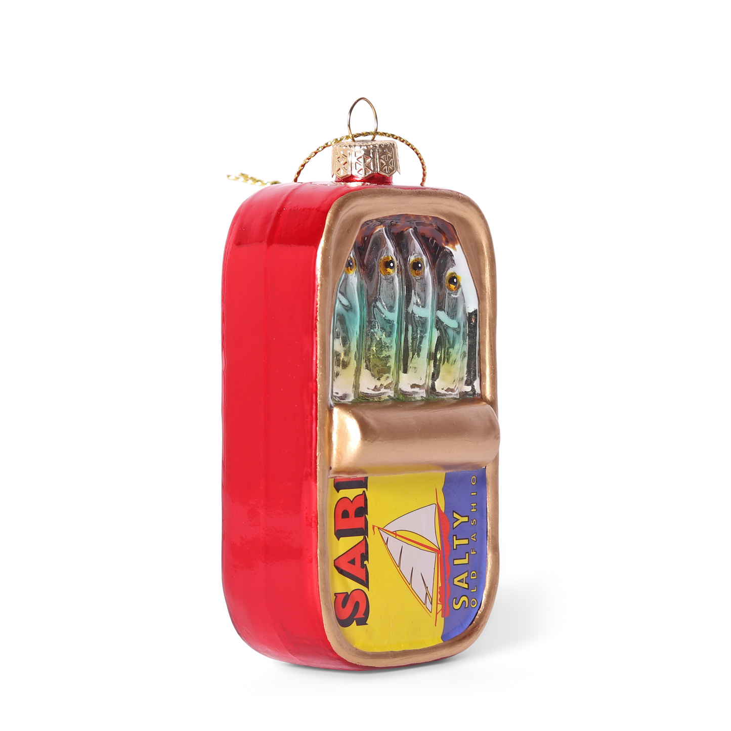 Sardines Can Glass Decoration