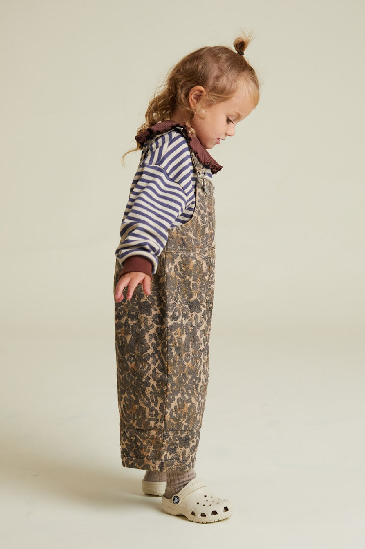 Blythe Leopard Dungarees