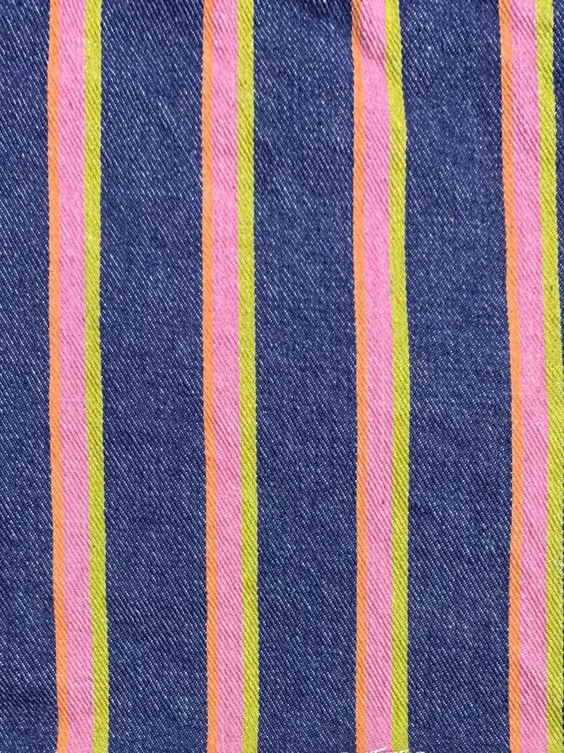 Jagger Curved Hem Denim Shirt