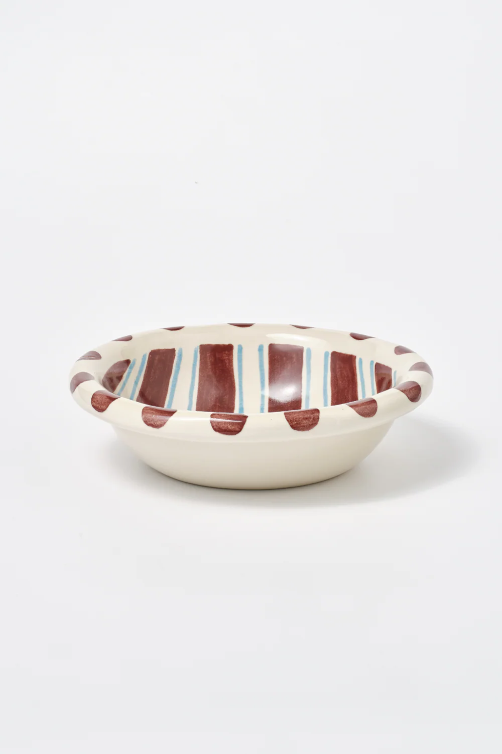 Chubby Serving Bowl - Stripe & Polka Dot