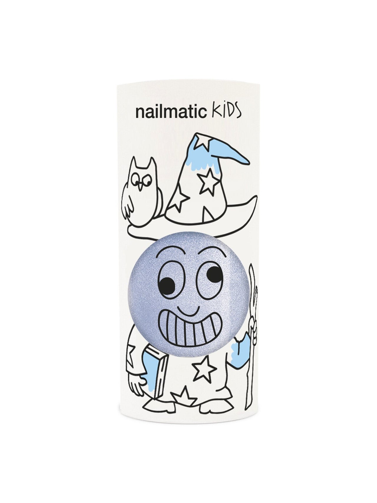 Kids Water Based Polish Merlin Pearly Blue