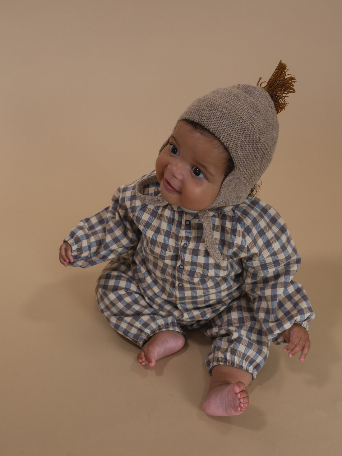 Shoreline Gingham Onesie