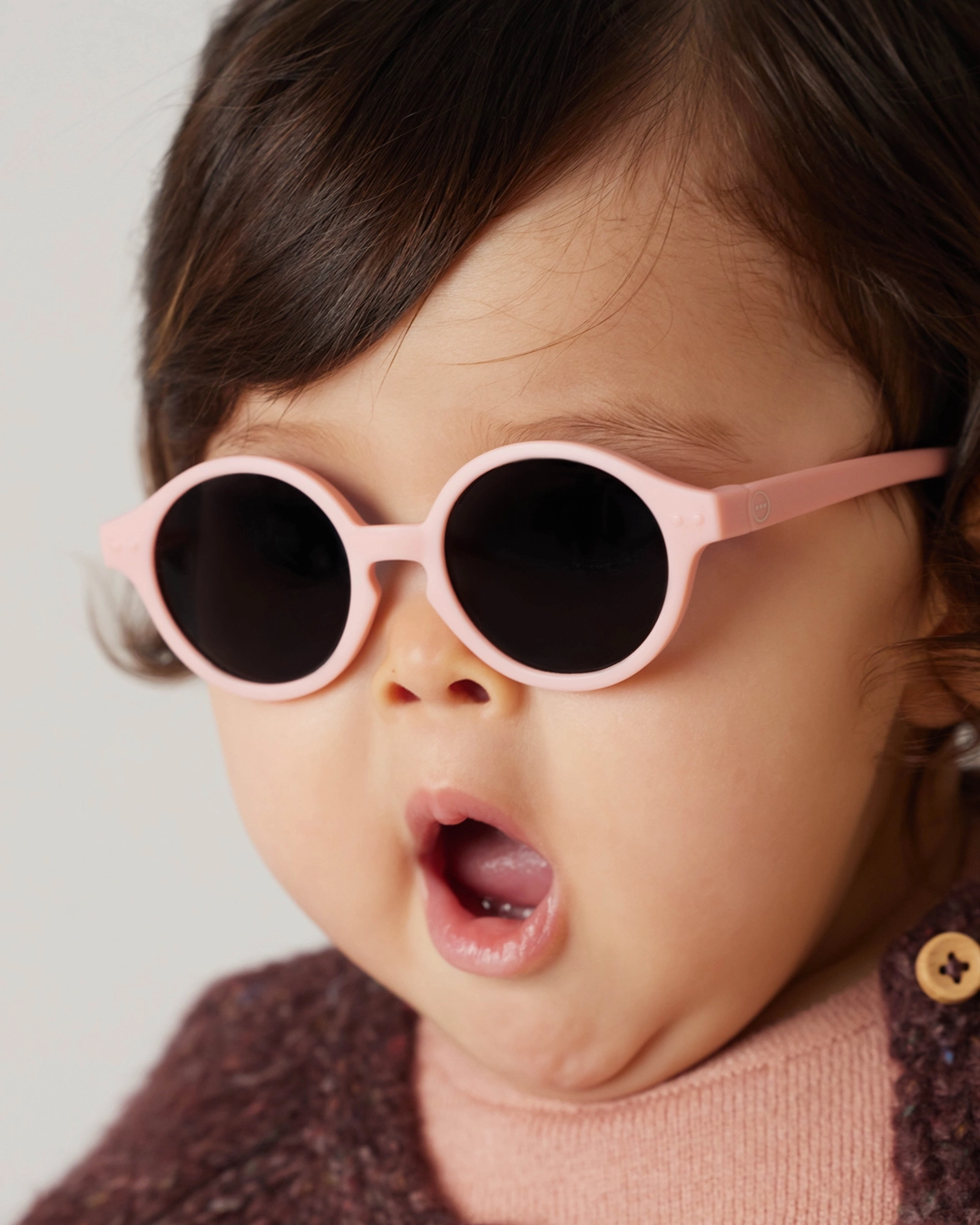 Sun Baby 0-9m #D Sunglasses - Pastel Pink