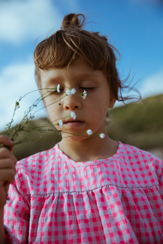 KIDS BALLOON SET | HOT PINK GINGHAM: 8-9 Years