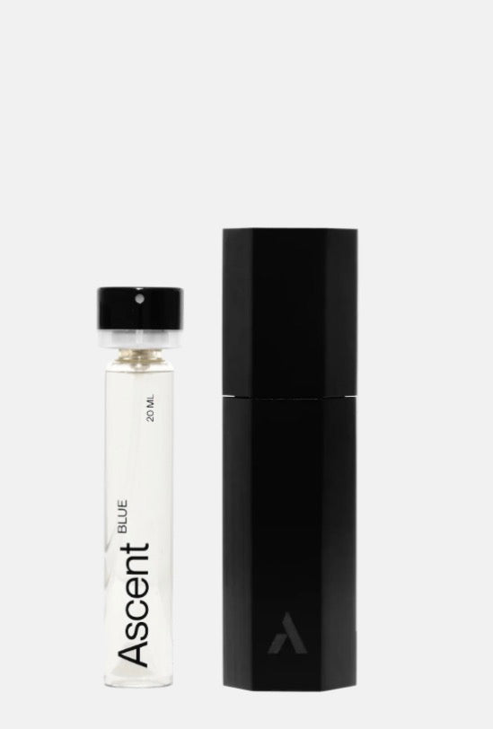 Ascent Refillable Perfume Starter Pack - Black / Blue