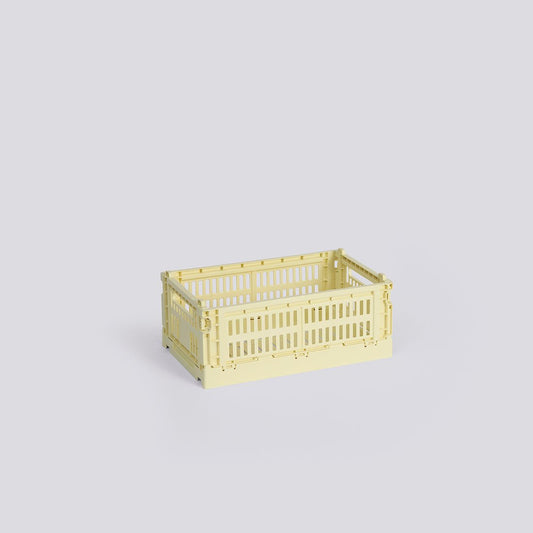 HAY Colour Crate Small - Light Yellow