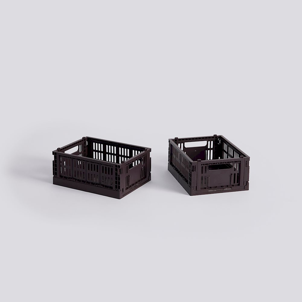 Colour Crate Mini Set Of 2 - Bordeaux