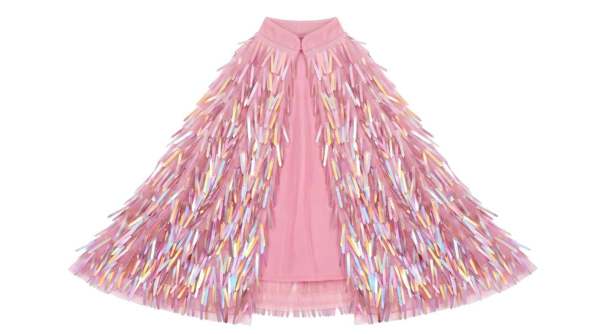 Holographic Cape - Pink
