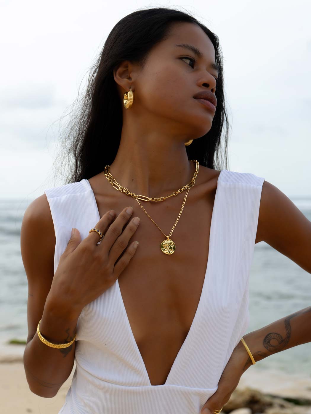 Minevera Goddess Necklace