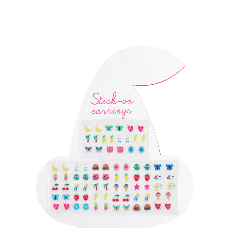 Stick On Earrings (40 pairs) - Cherry