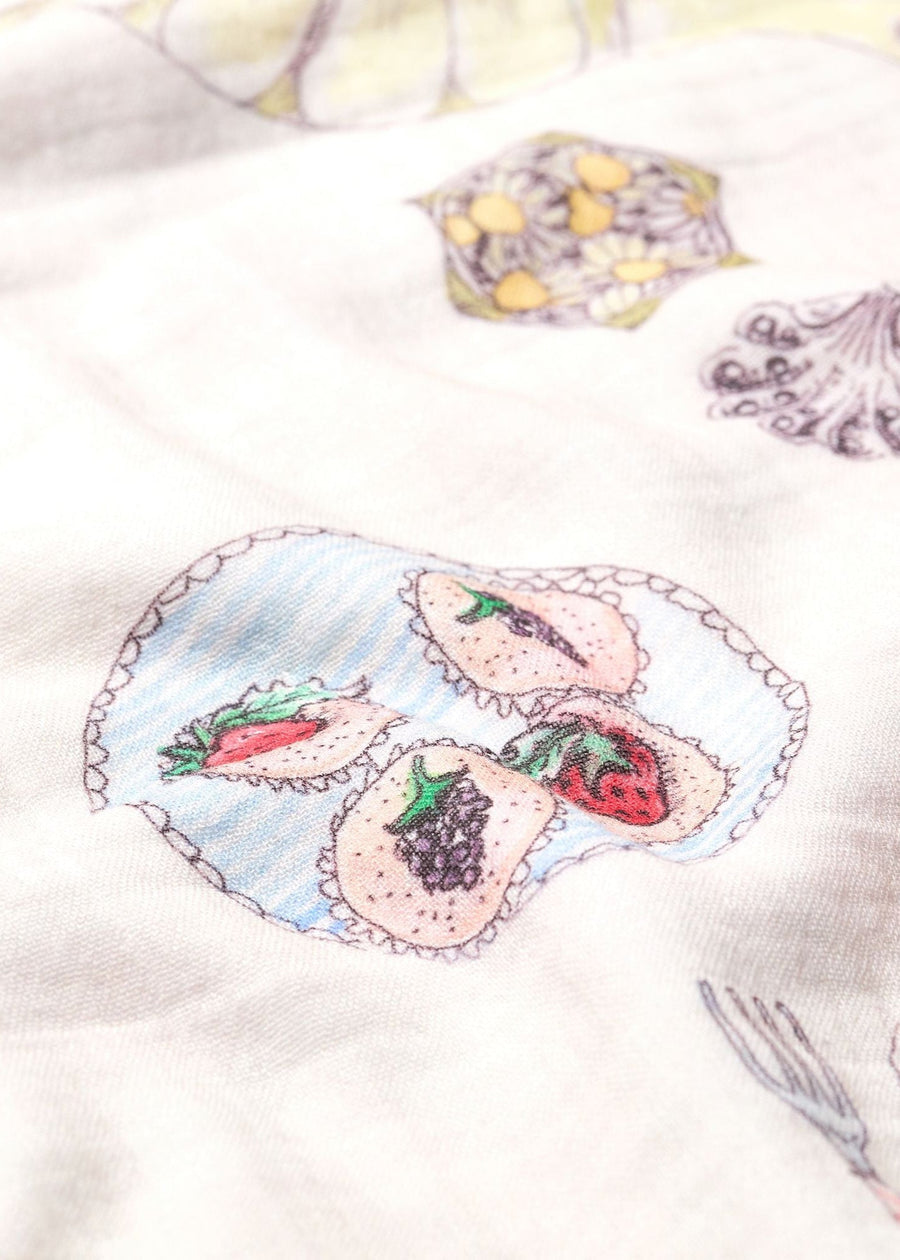 Once Upon A Feast / Afternoon Tea Reversible Baby Muslin