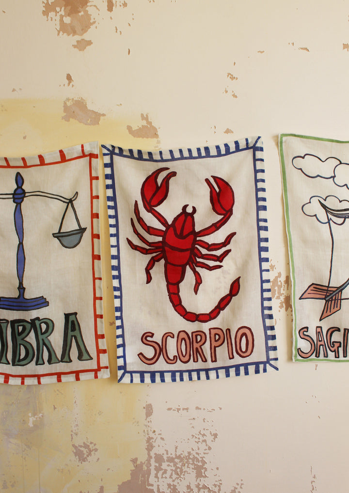 Scorpio Tea Towel