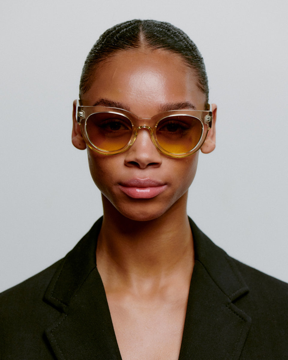 Lilly Sunglasses - Ecru Transparent