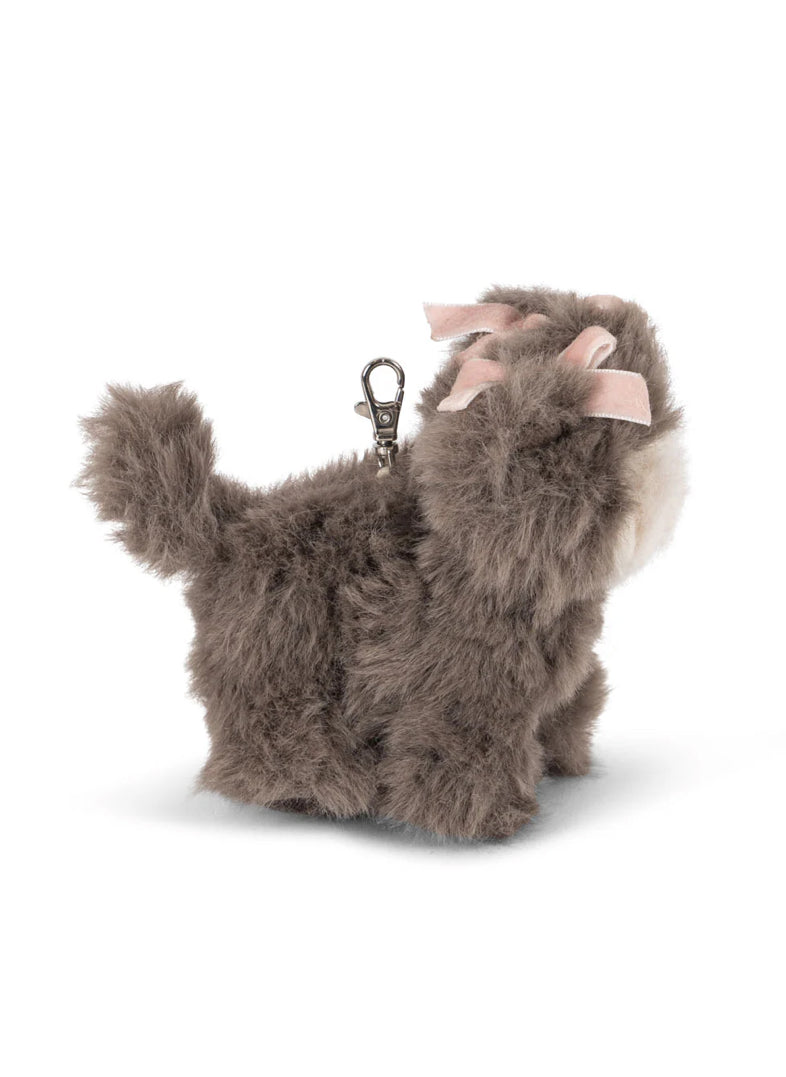 Animal Bag Charm - Grey Cat