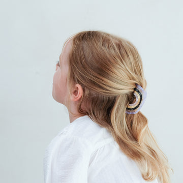 Rainbow Bulldog Clip