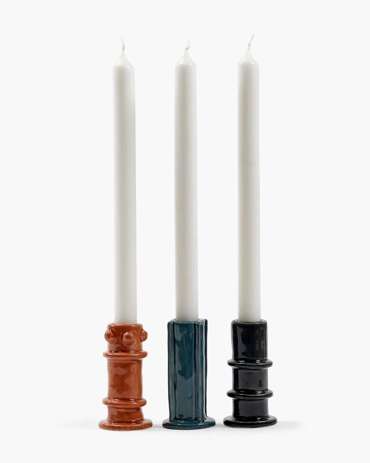 Candle Holder 03 Molly - Glazed - Single