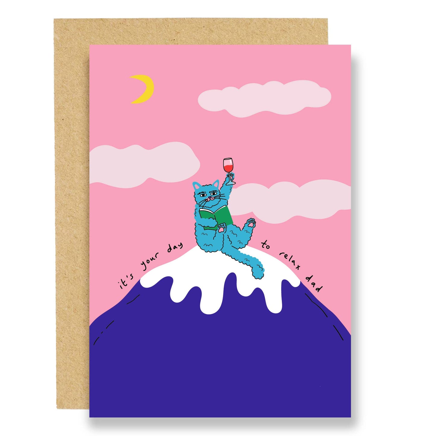 Dad, relax, father's day card, dad greeting card