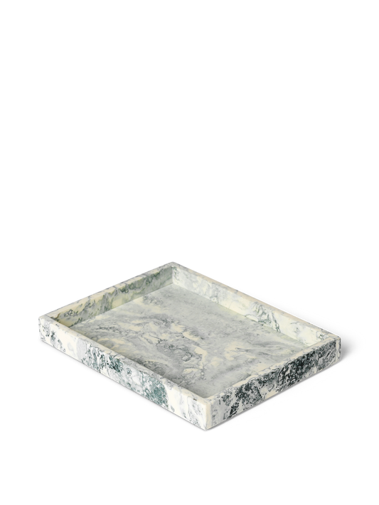 Mist tray - Emerald off white 15 x 20 cm