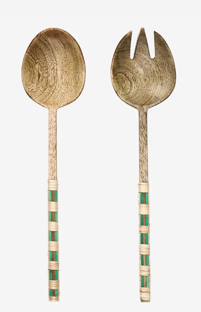 Wooden Salad Set