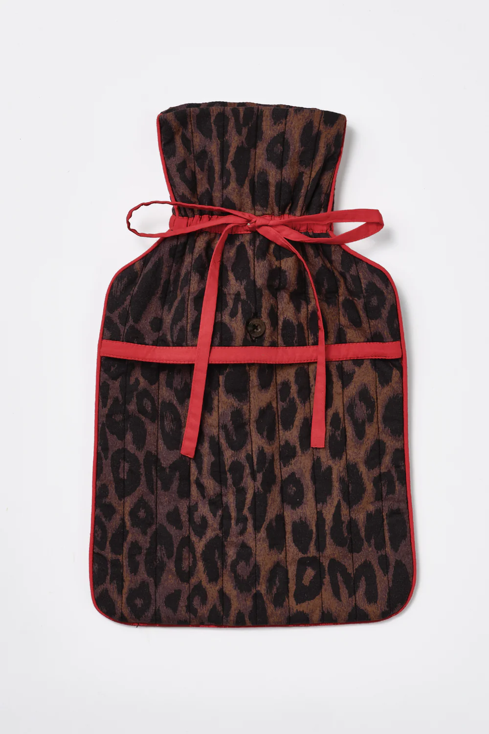 Hot Water Bottle Cover - Dark Leopard